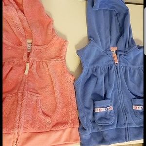 2 Baby girl vest